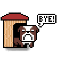 Pixel Pups sticker #10486930