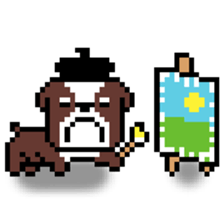 Pixel Pups sticker #10486931