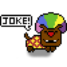 Pixel Pups sticker #10486933