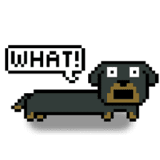 Pixel Pups sticker #10486934