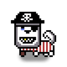 Pixel Pups sticker #10486935