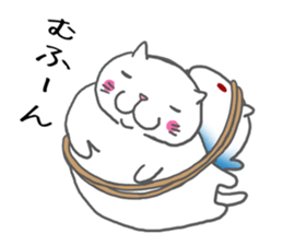 obentoh cat(maguro)2nd siro sticker #10487209
