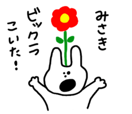 Used by Misaki (rabbit) sticker #10487776
