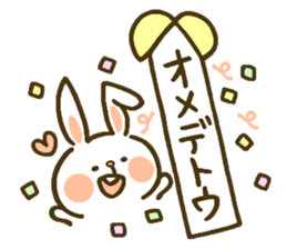 chocottto usagi 3 sticker #10488837