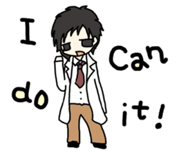 Research life English ver. sticker #10489320