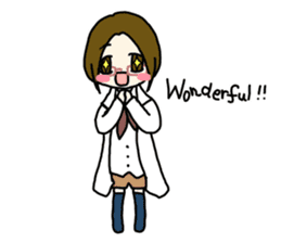 Research life English ver. sticker #10489321