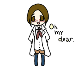 Research life English ver. sticker #10489325