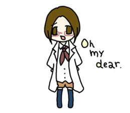 Research life English ver. sticker #10489325