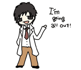 Research life English ver. sticker #10489330