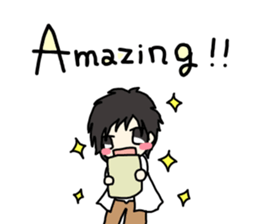 Research life English ver. sticker #10489338