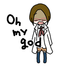 Research life English ver. sticker #10489339