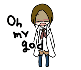 Research life English ver. sticker #10489339