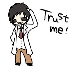 Research life English ver. sticker #10489344