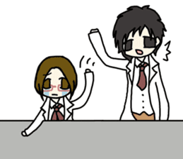 Research life English ver. sticker #10489359