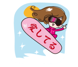 Overaction girl ver.2 sticker #10490444