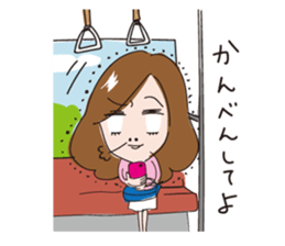 Overaction girl ver.2 sticker #10490465