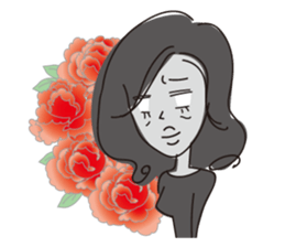 Overaction girl ver.2 sticker #10490472