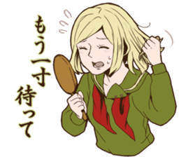 Nostalgic Students 2 sticker #10491487