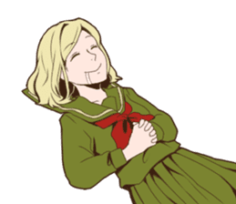 Nostalgic Students 2 sticker #10491495