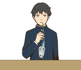 Nostalgic Students 2 sticker #10491512