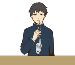 Nostalgic Students 2 sticker #10491512