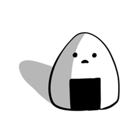 corporate slave rice ball 2 sticker #10491880