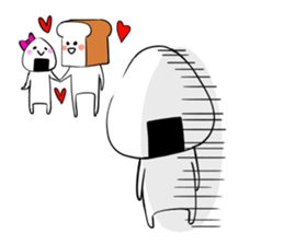 corporate slave rice ball 2 sticker #10491917