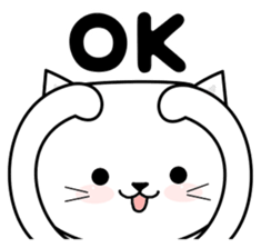 Do;the words to use well of the cat sticker #10492401