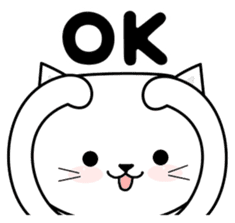 Do;the words to use well of the cat sticker #10492401