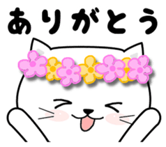 Do;the words to use well of the cat sticker #10492409