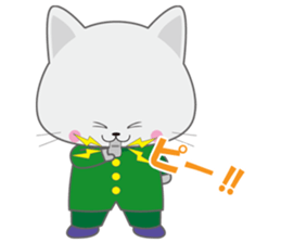 Nekoneko school cheering squad sticker #10492685