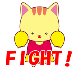 Nekoneko school cheering squad sticker #10492688