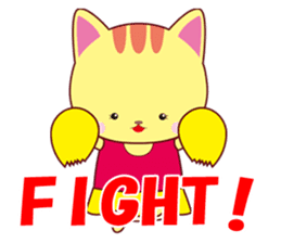 Nekoneko school cheering squad sticker #10492688