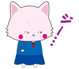 Nekoneko school cheering squad sticker #10492710