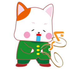 Nekoneko school cheering squad sticker #10492713