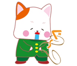 Nekoneko school cheering squad sticker #10492713