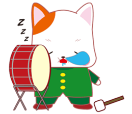 Nekoneko school cheering squad sticker #10492715