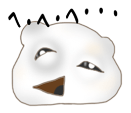 Black soybean salt Daifuku sticker #10493756