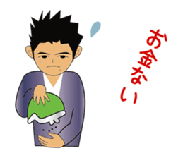 Everyday office worker man sticker #10494177