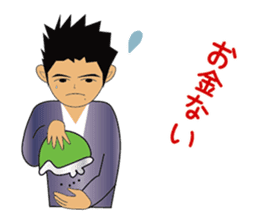 Everyday office worker man sticker #10494177