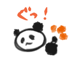Simple PANDA. Modified ver. sticker #10494259