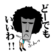 Let's go Mr.Moai ! sticker #10494406