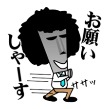 Let's go Mr.Moai ! sticker #10494411