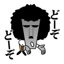 Let's go Mr.Moai ! sticker #10494413