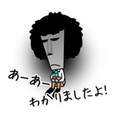 Let's go Mr.Moai ! sticker #10494415