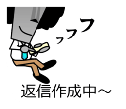 Let's go Mr.Moai ! sticker #10494418