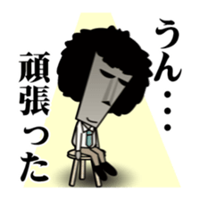 Let's go Mr.Moai ! sticker #10494420