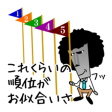 Let's go Mr.Moai ! sticker #10494422