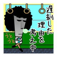 Let's go Mr.Moai ! sticker #10494430