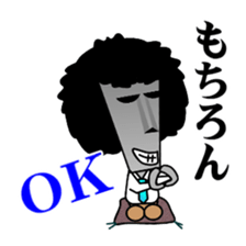 Let's go Mr.Moai ! sticker #10494434